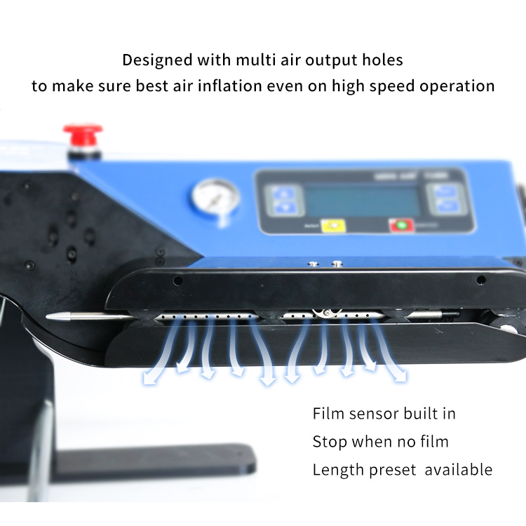 Air column type air cushion machine