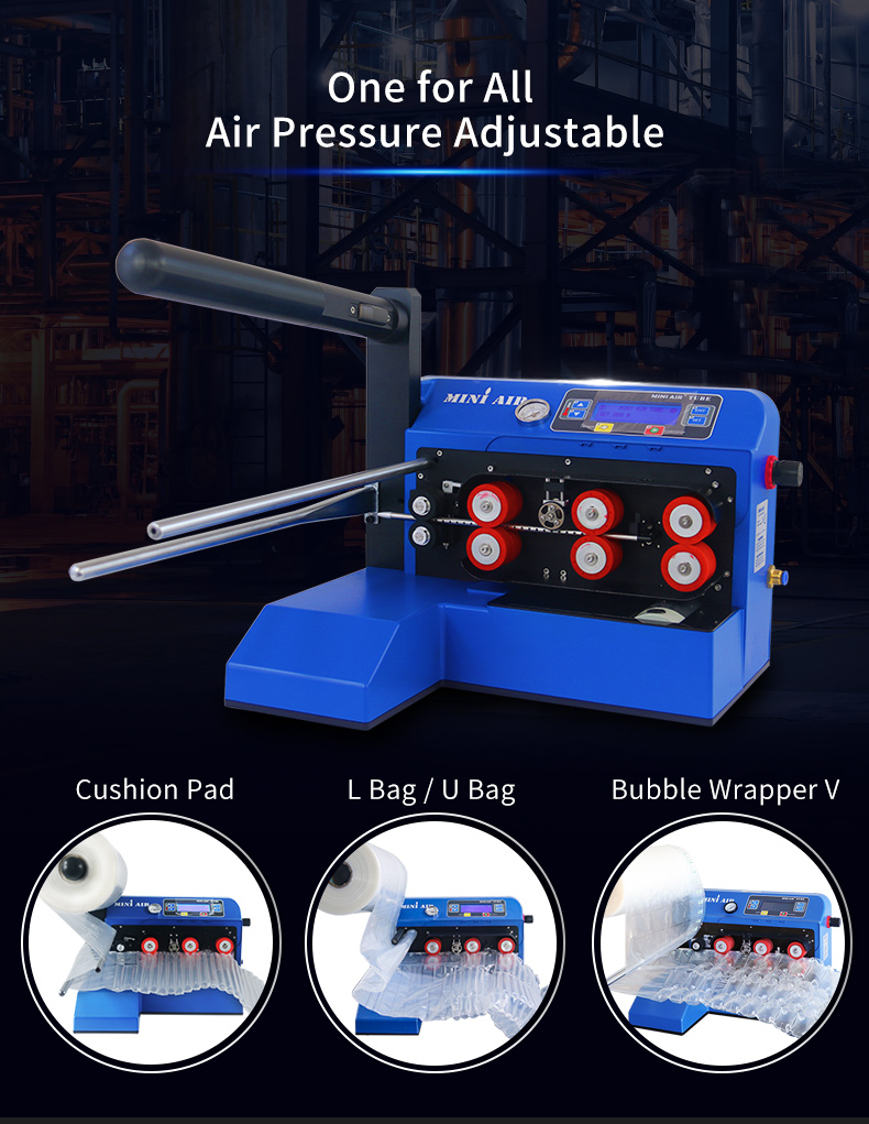 Air column type air cushion machine