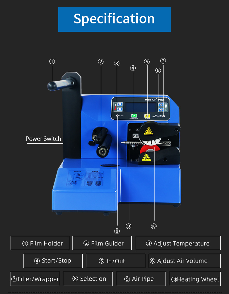 Industrial air cushion machine