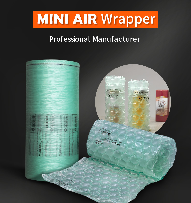 Wrapped air cushion film