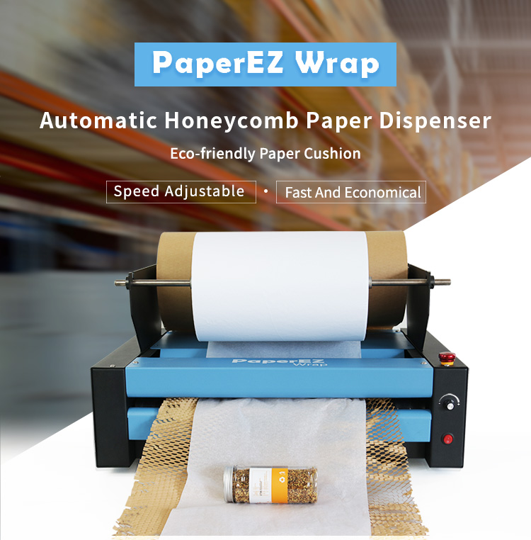 Honeycomb paper pad machine