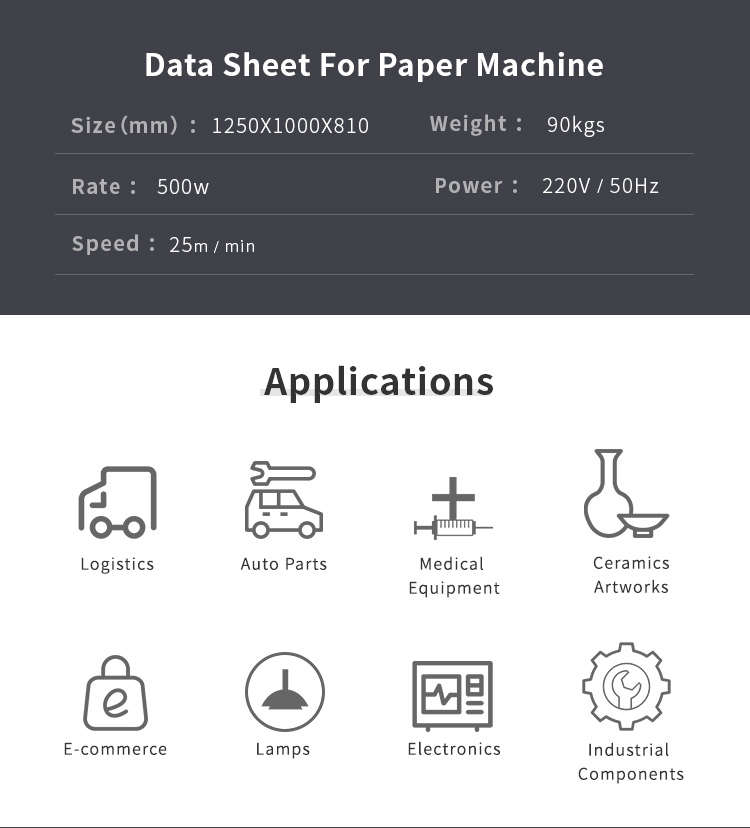 Kraft paper pad machine