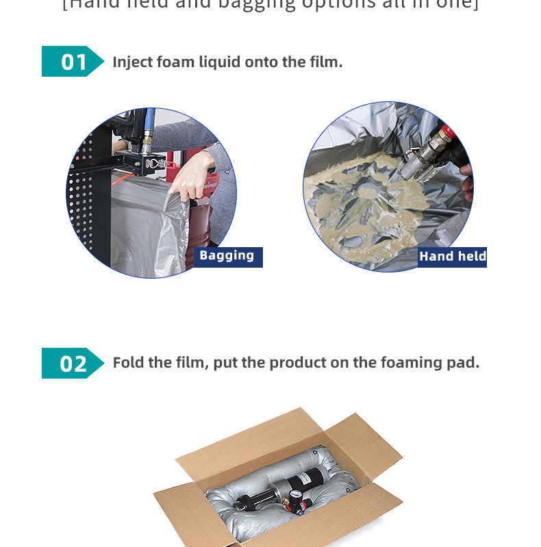 Semi-automatic foaming equipment