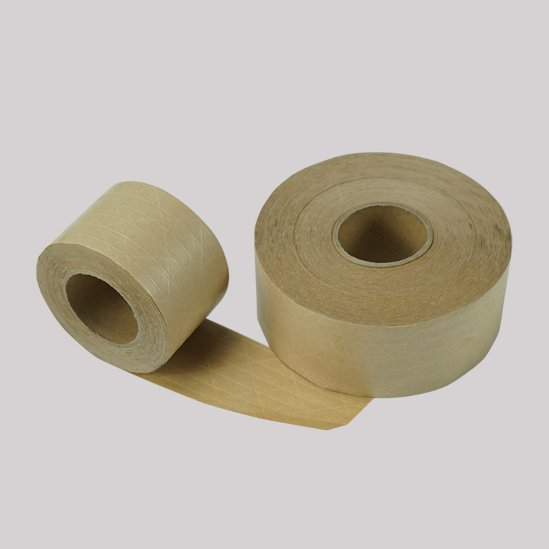 Water activated kraft paper tape