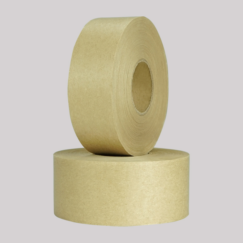 Water activated kraft paper tape