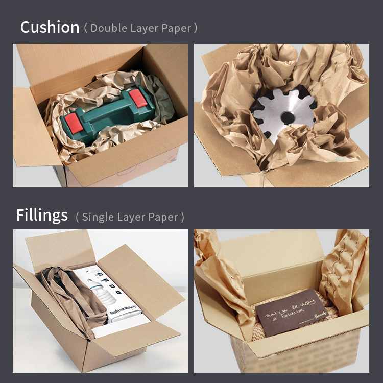 Kraft paper pad packaging